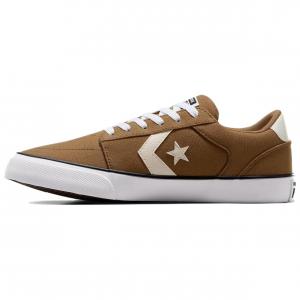 Converse Низкие парусиновые туфли Cons, женские, коричневые