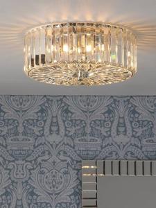 Потолочный светильник Fernhurst Flush Laura Ashley, Polished Chrome