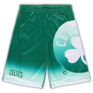 Мужские фирменные шорты с рисунком Kelly Green Boston Celtics Big & Tall Fanatics