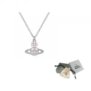 Vivienne Westwood Серебряное ожерелье из латуни для мужчин Silver