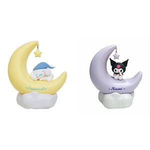 Светящийся орнамент kuromi moon buds sweet dreams с led-подсветкой милая ночная лампа фигурки чиби MINISO