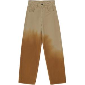 Брюки Phyllis с эффектом омбре UMA WANG, светлый хаки