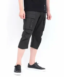 Укороченные брюки-карго TORNADO MART Cool Rack, цвет Black