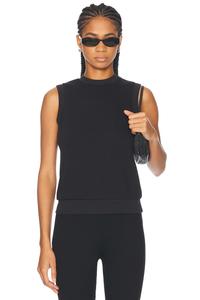 Укороченный топ-жилет Sprwmn, Black