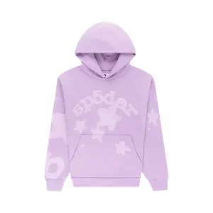 Худи Sp5der Beluga V2 Hoodie 'Acai', розовый
