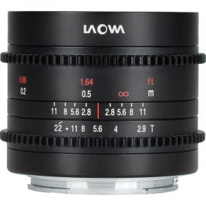 Кинообъектив Venus Optics Laowa 9 мм T2.9 Zero-D (Micro Four Thirds, футы)