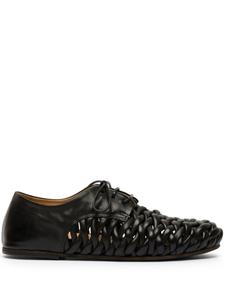 Marsèll плетеные туфли дерби, черный