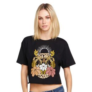 Женская футболка Parrott Paints Volcom, Black