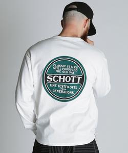 Футболка с длинным рукавом и круглым логотипом / Футболка с длинным рукавом и круглым логотипом