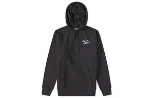 Maison Kitsuné худи расслабленного кроя с принтом Maison Kitsune, черный