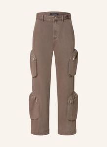 Джинсы Yarvite Regular Fit Cargo Pegador, коричневый