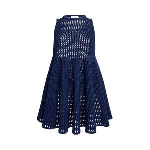 Платье Alaïa Waffle Dress, Minuit