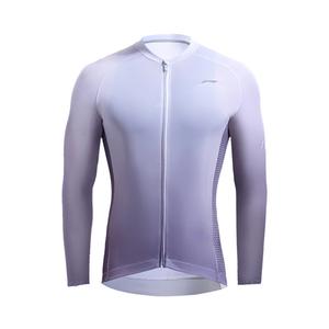 Велосипедная одежда с длинным рукавом, тонкая мужская LINING, серый