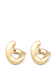 Позолоченные серьги-кольца Dean Tom Wood, золотой