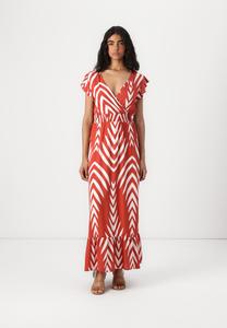 Платье макси VIAYA PAYA V NECK ANKLE DRESS VILA, красный