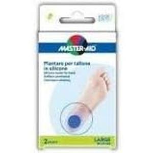 Силикон для ухода за ногами, подошвенный каблук, маленький, 2 шт. Master Aid