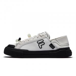 FILA FUSION Кроссовки Wallride Mules Low Top для скейтбординга женские, черно-белые