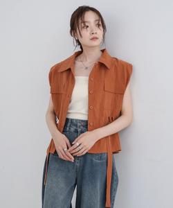 Жилет с подплечниками