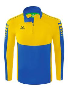 Тренировочный топ erima Six Wings Trainingstop, цвет new royal/gelb