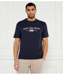 Футболка Relaxed fit Gant, синий