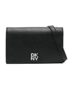 Разноцветный клатч-кошелек для женщин Dkny, черный