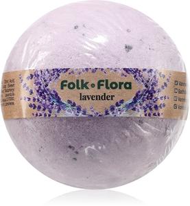 Пена для ванны с лавандой для успокаивающего эффекта Folk & Flora, 130 гр
