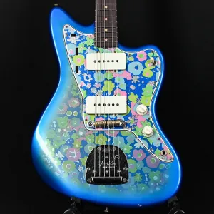 Fender Custom Shop Limited Edition Blue Flower 250K Jazzmaster Journeyman - Age Blue Flower 2025 (CZ585129)