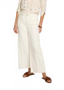 Широкие джинсы Olivia цвета слоновой кости FDJ