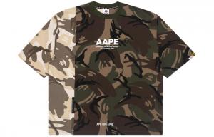 Aape Футболка мужская зеленая