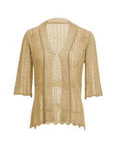 Женский кардиган светло-бежевого цвета faina