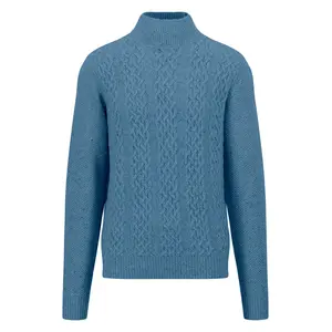 Свитер Fynch Hatton 1410349 high neck, синий