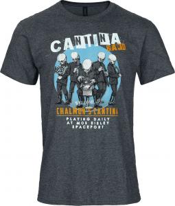 Футболка Star Wars Cantina Band, пятнистый антрацит