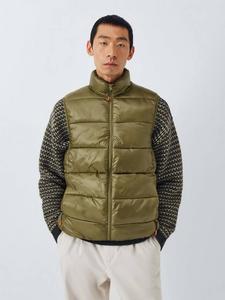 Рипстоп пуховик-жилет John Lewis, Olive Drab