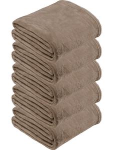 Одеяло REDBEST Fleece Wohn 5er Pack Amarillo, серо-коричневый