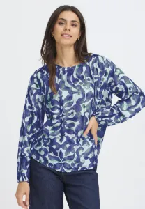 Блузка frariana bl 14 Fransa, Boho Bloom Navy Green