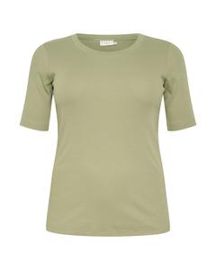 Рубашка KAFFE CURVE Carina, светло-зеленый