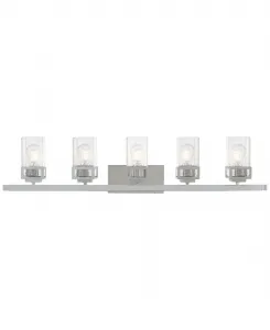 Светильник Harding с пятью плафонами Livex, Polished Chrome