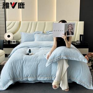 Yalu Комплект постельного белья 1,5 м, 4 предмета, пододеяльник 200x230 см