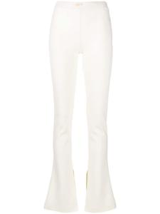 Off-White легинсы Sleek с разрезами, белый