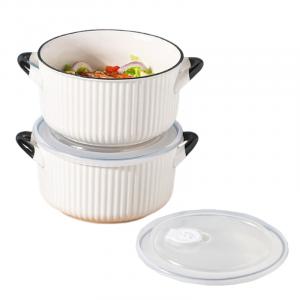 Боул Kawasimaya, 7.4 inches paiкрасный earrings fresh-keeping bowl two-piece set