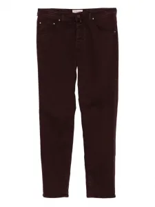 Джинсы Scoot с декорированным карманом JACOB COHEN, коричневый