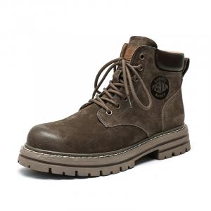 Мужские ботинки Cahhrrn X Martin Boot Men Beige Weishibangwei
