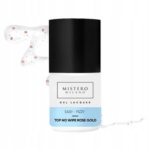 Топ No Wipe Mistero Milano Easy-Fizzy Rose Gold 12 мл