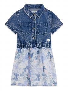 GUESS Платье в синем, темно-синем цвете