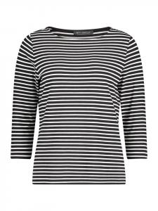 Базовая полосатая рубашка черного и белого цветов Betty Barclay