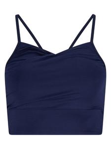 Укороченный топ CASH-MERE.CH Top, темно-синий