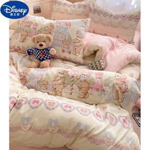 Disney Комплект постельного белья 2.0м, 4 предмета: пододеяльник 200x230 см