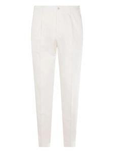 Брюки с нашивкой-логотипом Incotex, белый