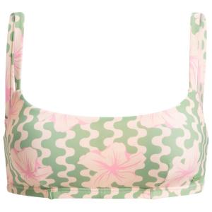 Женский бикини-топ на косточках Hibiscus Daze с чашечкой D Roxy, Basil Party Waves Yw