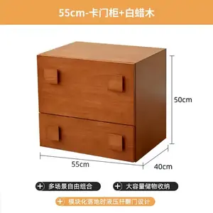 Yu Senyi Комод для гостиной и спальни из массива ясеня, 5 ящиков, винтажный стиль, цвет antique, готов к сборке